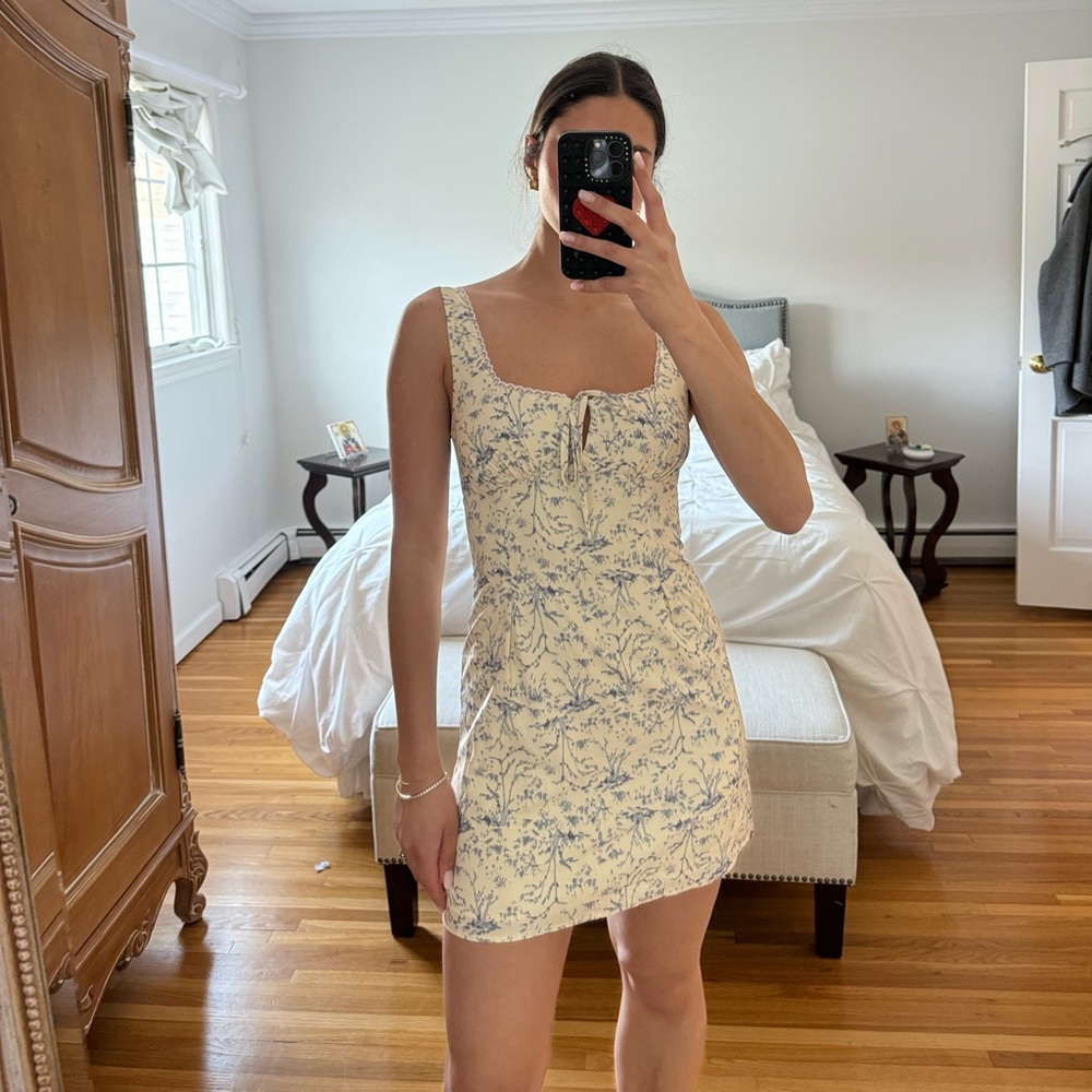 Butter Yellow Princess Polly Dress